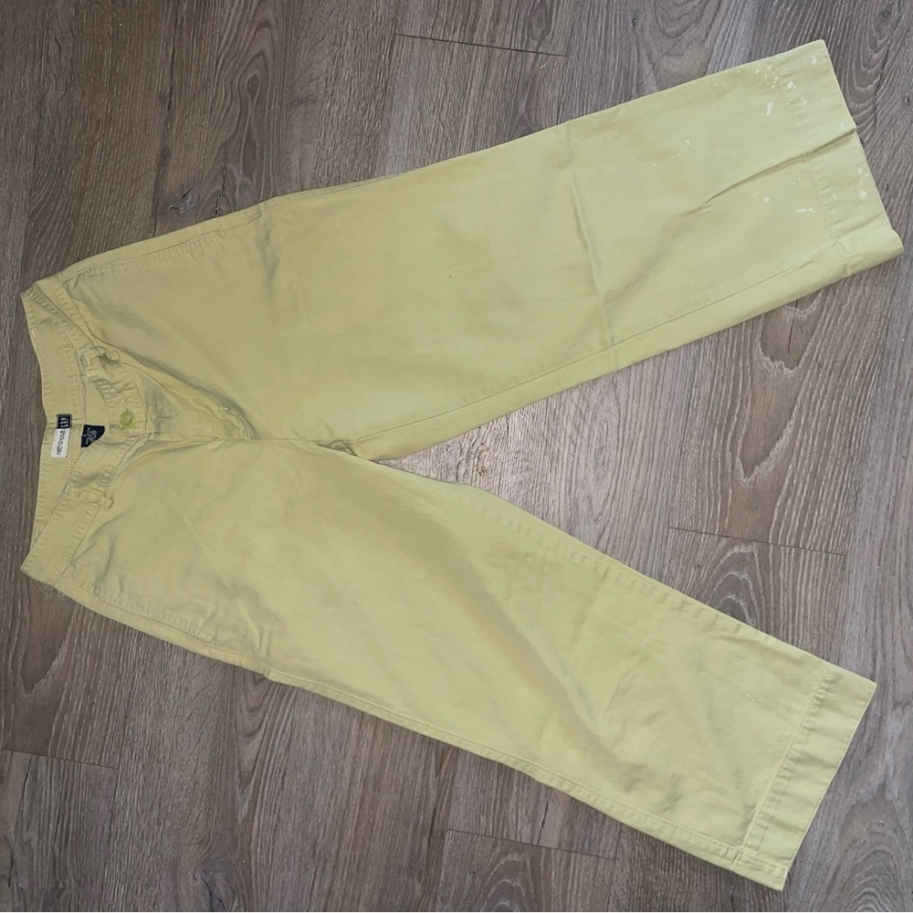 Green Gap Retro cut Pants
